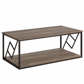 Konferenční stolek v barvě tmavého dřeva FORRES