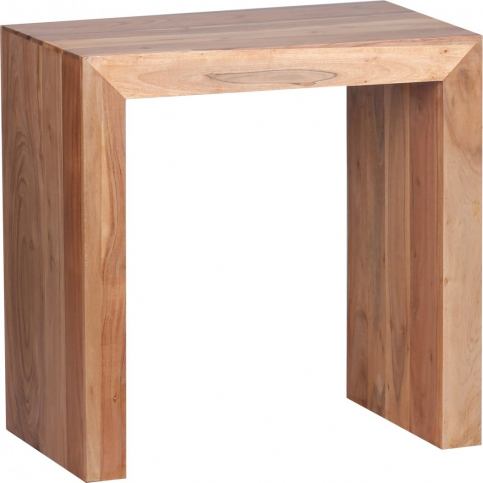 Brüxxi Odkládací stolek Mumbai, 60x35 cm, masiv akát Barva: akát - M DUM.cz