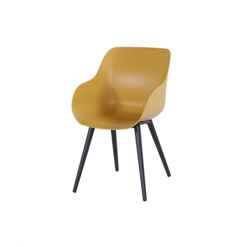 Sada 2 žlutých zahradních židlí Hartman Sophie Organic Studio Chair - Bonami.cz