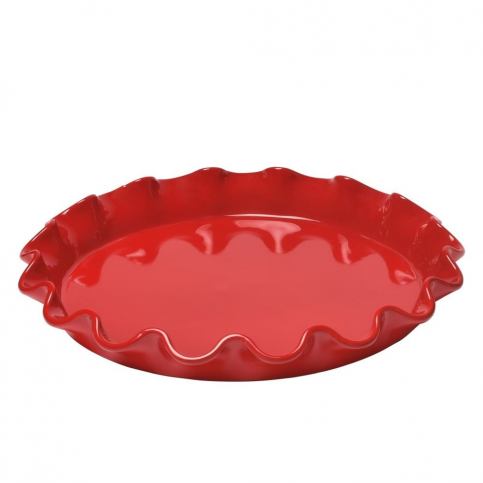 Červená nízká forma na koláč Emile Henry, ⌀ 33 cm - Bonami.cz