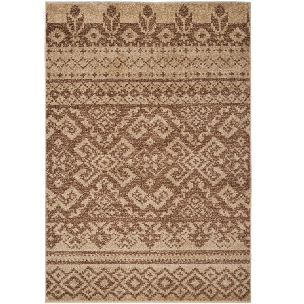 Hnědý koberec Safavieh Amina Area, 182 x 121 cm - Bonami.cz