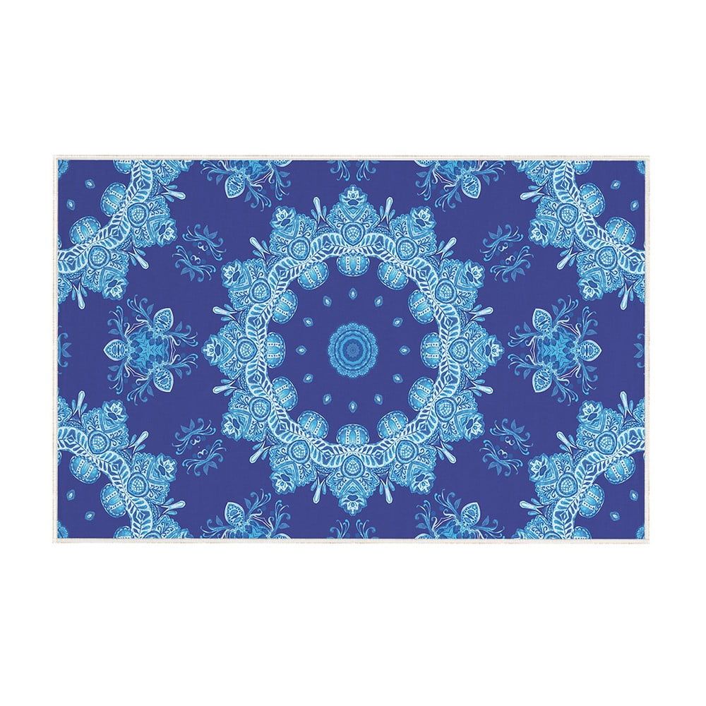 Modrý koberec Oyo home Zelda, 100 x 140 cm - Bonami.cz