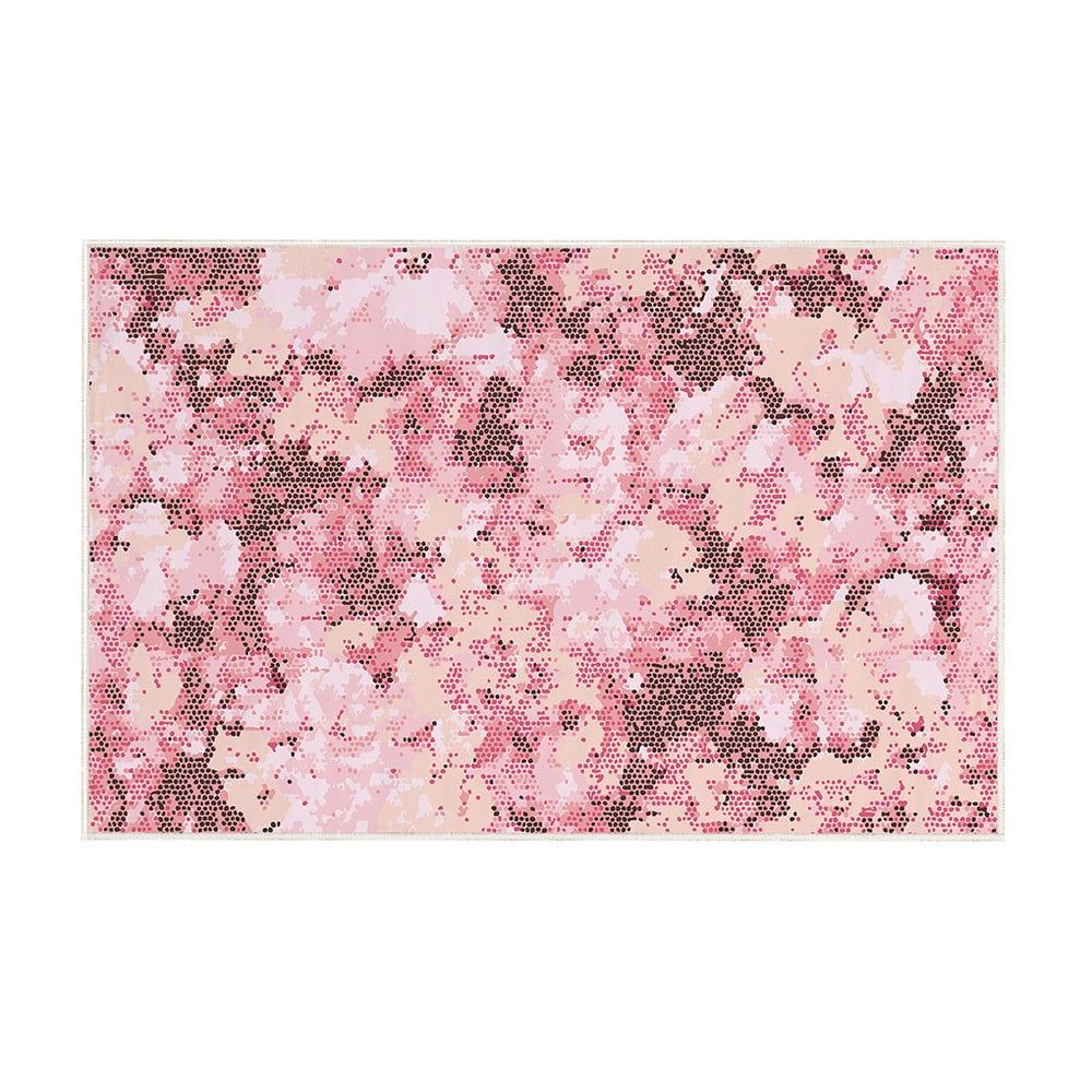 Růžový koberec Oyo home Rory, 100 x 140 cm - Bonami.cz