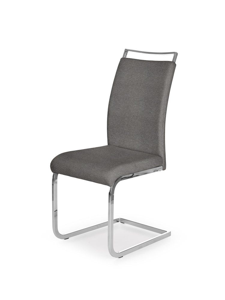 Halmar Jídelní židle K348, šedá - FORLIVING