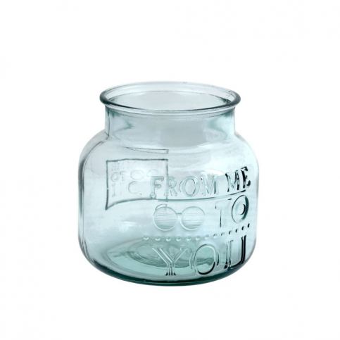 Váza z recyklovaného skla Ego Dekor For You, výška 19 cm - Bonami.cz