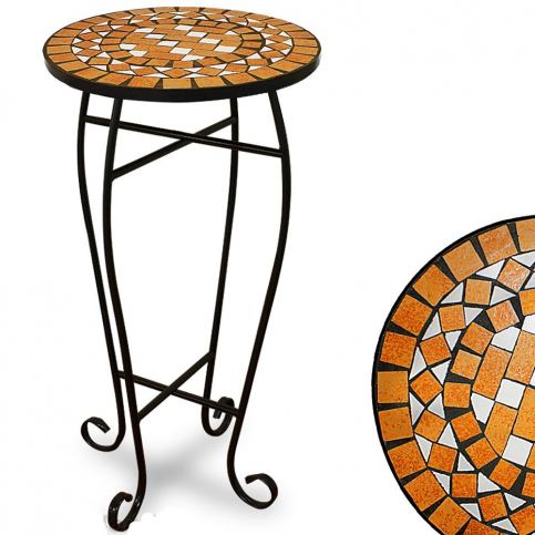 Odkládací stolek s mozaikou D0943 Dekorhome - DEKORHOME.CZ