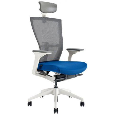 Židle Merens White SP (BI 204- modré provedení) - Rafni