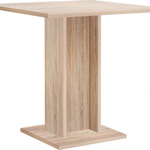 FARELA Malý jídelní stůl, 80x80 cm, dub, maximálně praktický, malý interiér Barva: - M DUM.cz