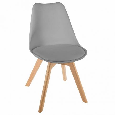 Emako Židle s dřevěnýma nohama, krásná židle v minimalistickém stylu - EMAKO.CZ s.r.o.