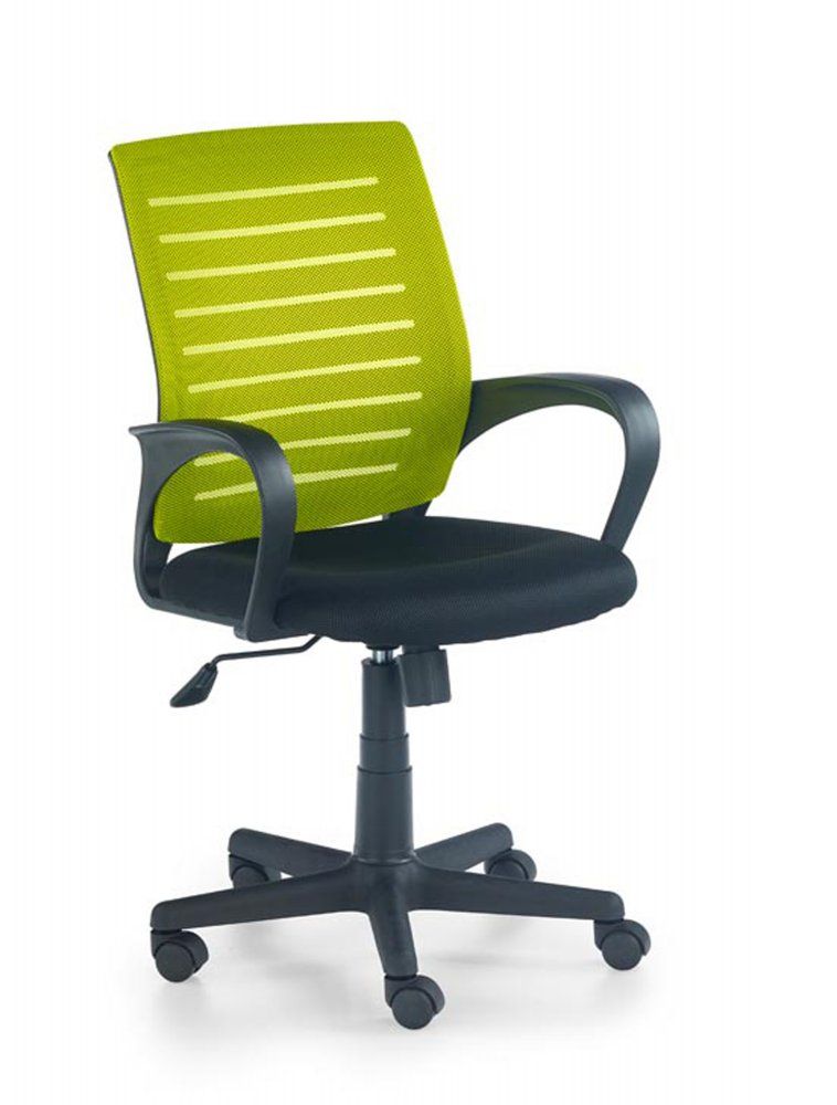 Kancelářská židle SANTANA černá / zelená Halmar - DEKORHOME.CZ