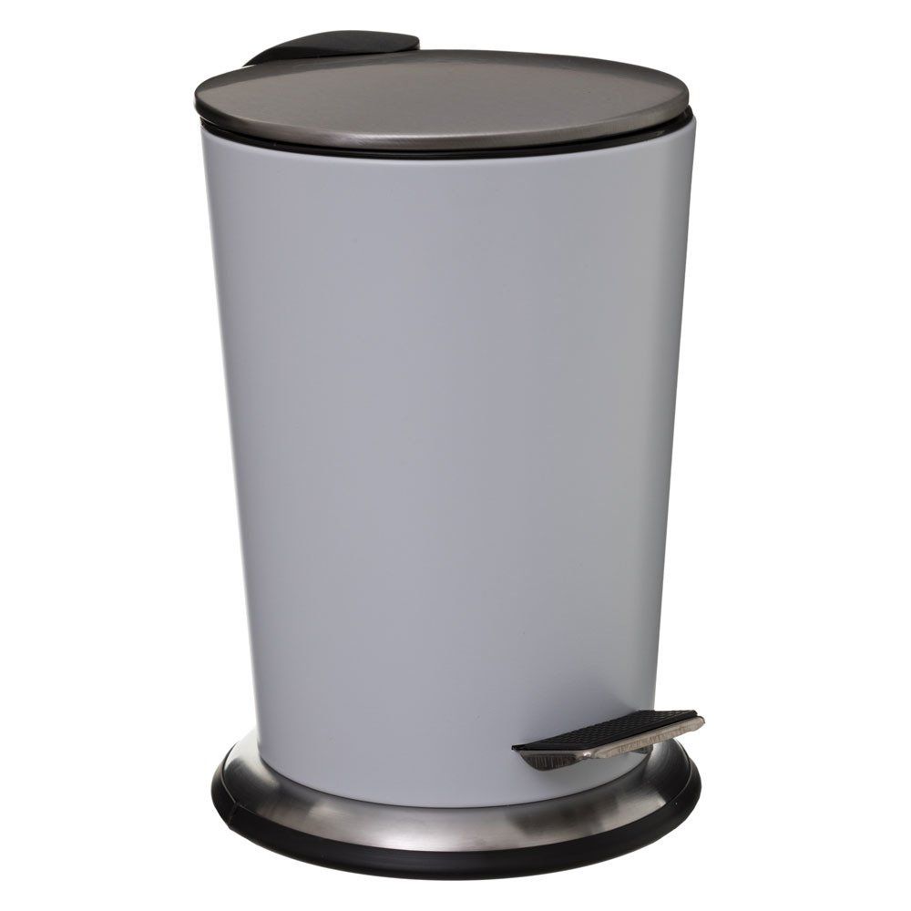5five Simply Smart Odpadkový koš do koupelny WHITE LAURE 3l, bílý - EMAKO.CZ s.r.o.