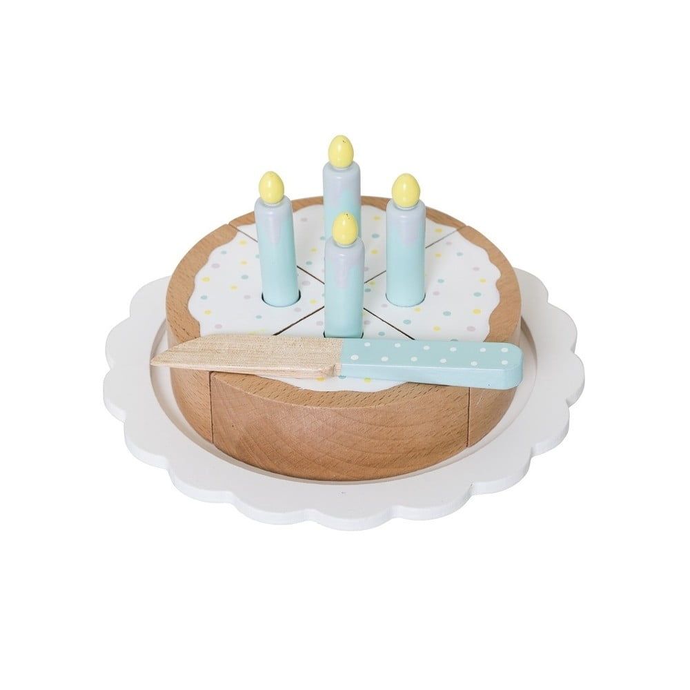 Dětská skládačka ve tvaru narozeninového dortu z lotosového dřeva Bloomingville - Bonami.cz