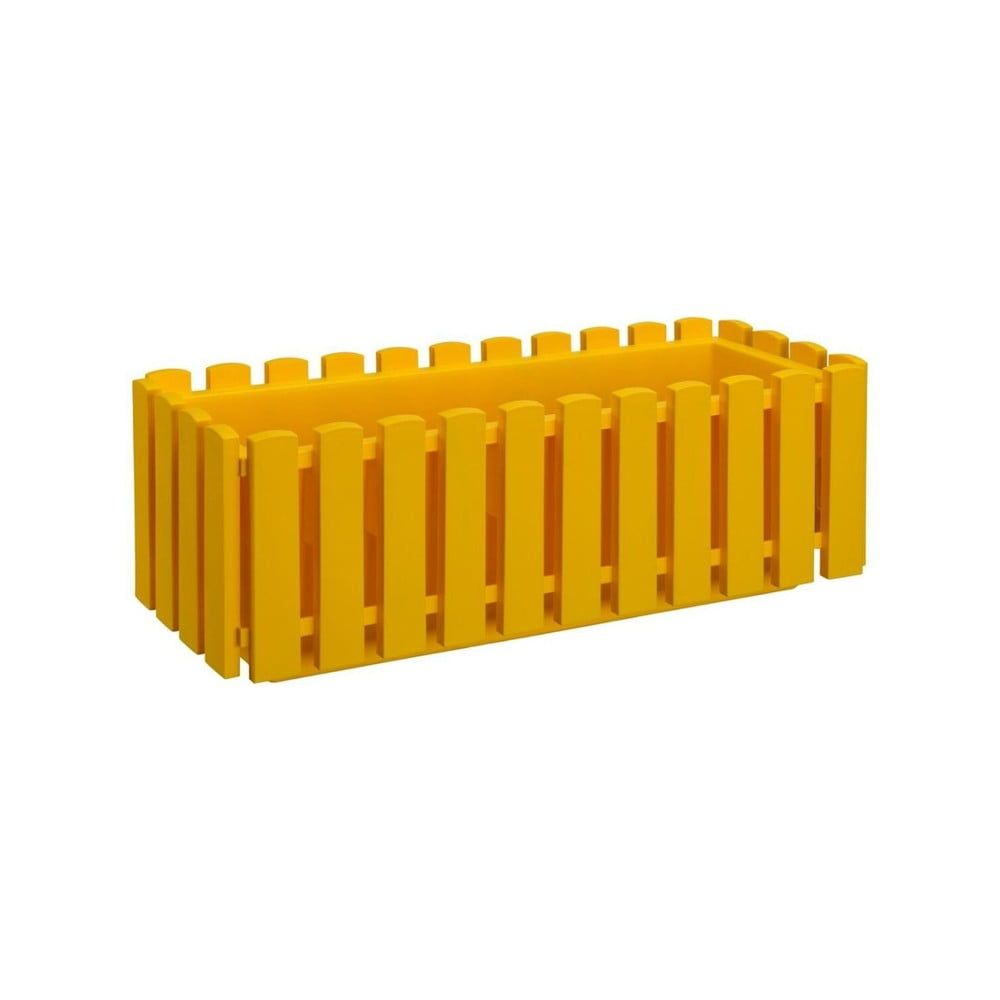 Žlutý truhlík Gardenico Fency System, délka 75 cm - Bonami.cz