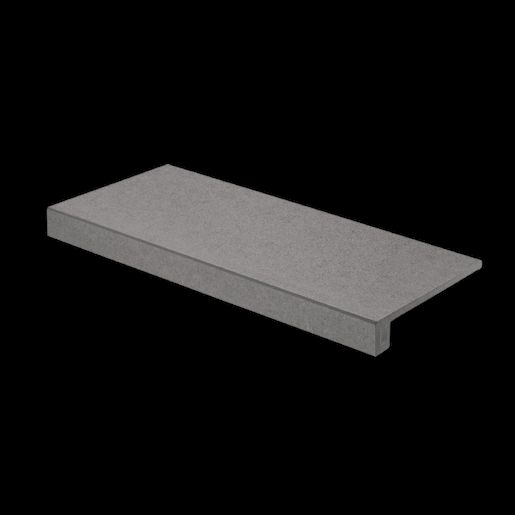Schodová Tvarovka Rako Rock tmavě šedá 30x60 cm lappato DCGSE636.1 - Siko - koupelny - kuchyně