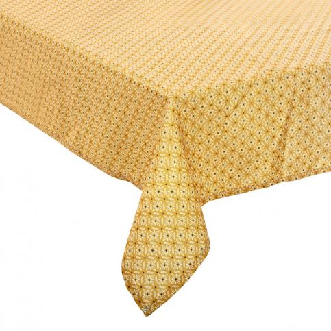 Emako Ubrus žluté barvy o rozměrech 140 x 240 cm, vyrobený z polyesteru, ozdoba každého - EMAKO.CZ s.r.o.