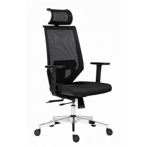 Kancelářská židle EDGE BLACK - Rafni