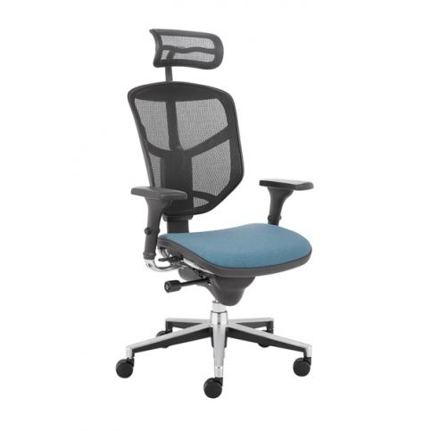 Kancelářská židle Enjoy C (čalouněný sedák) - Rafni