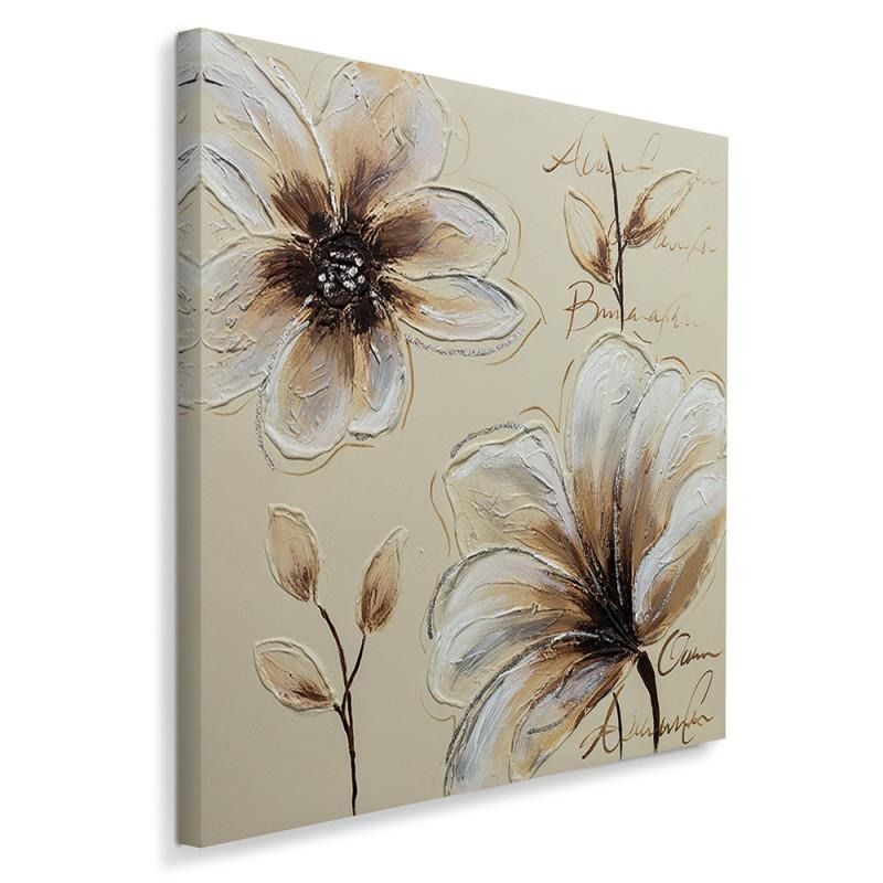 CARO Obraz na plátně - Flowers 6 20x20 cm - GLIX DECO s.r.o.