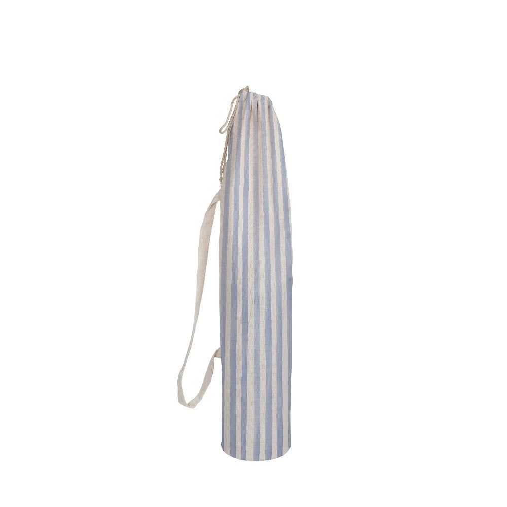Látkový obal na jogamatku Linen Couture Blue Lines, výška 80 cm - Bonami.cz