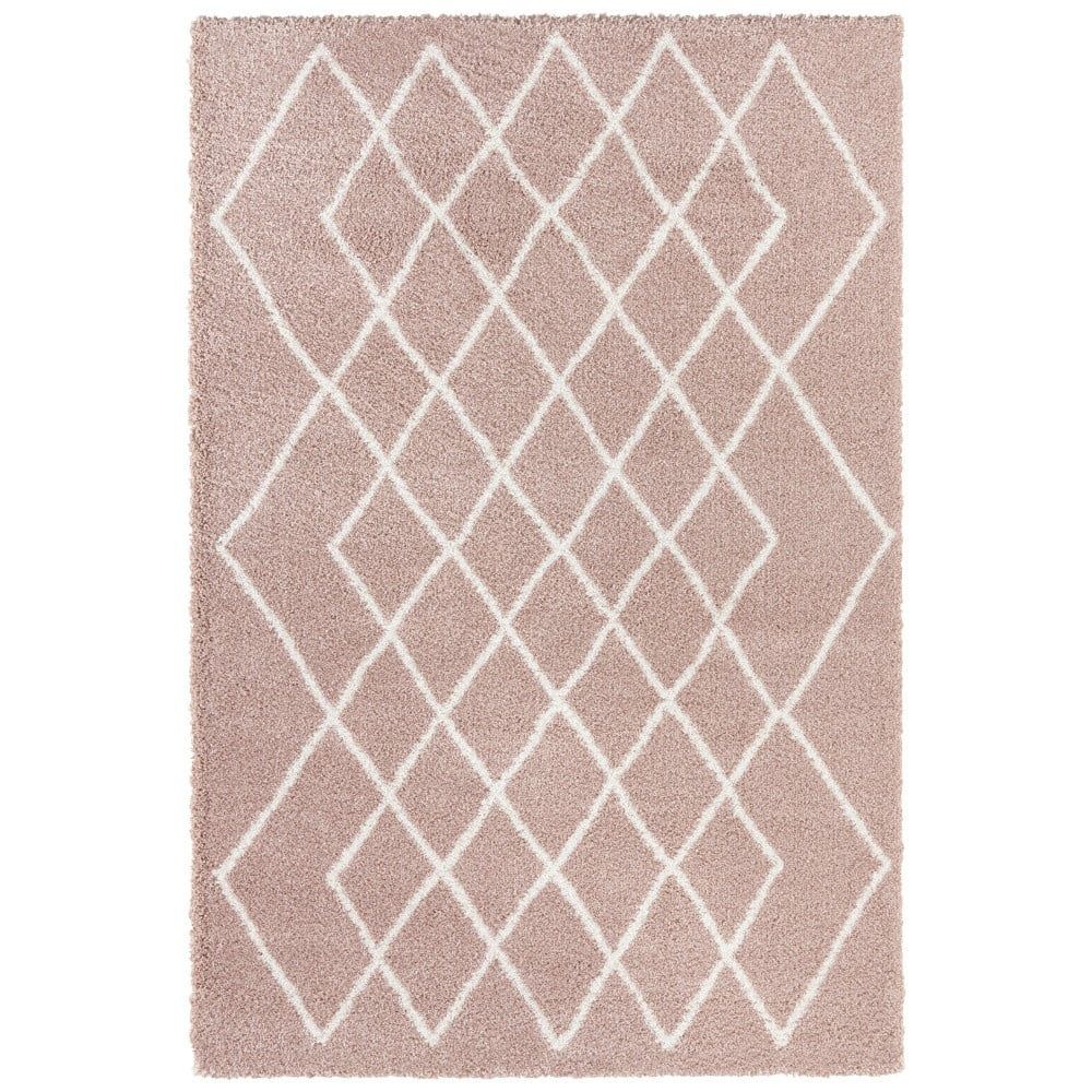 Růžový koberec Elle Decor Passion Bron, 80 x 150 cm - Bonami.cz