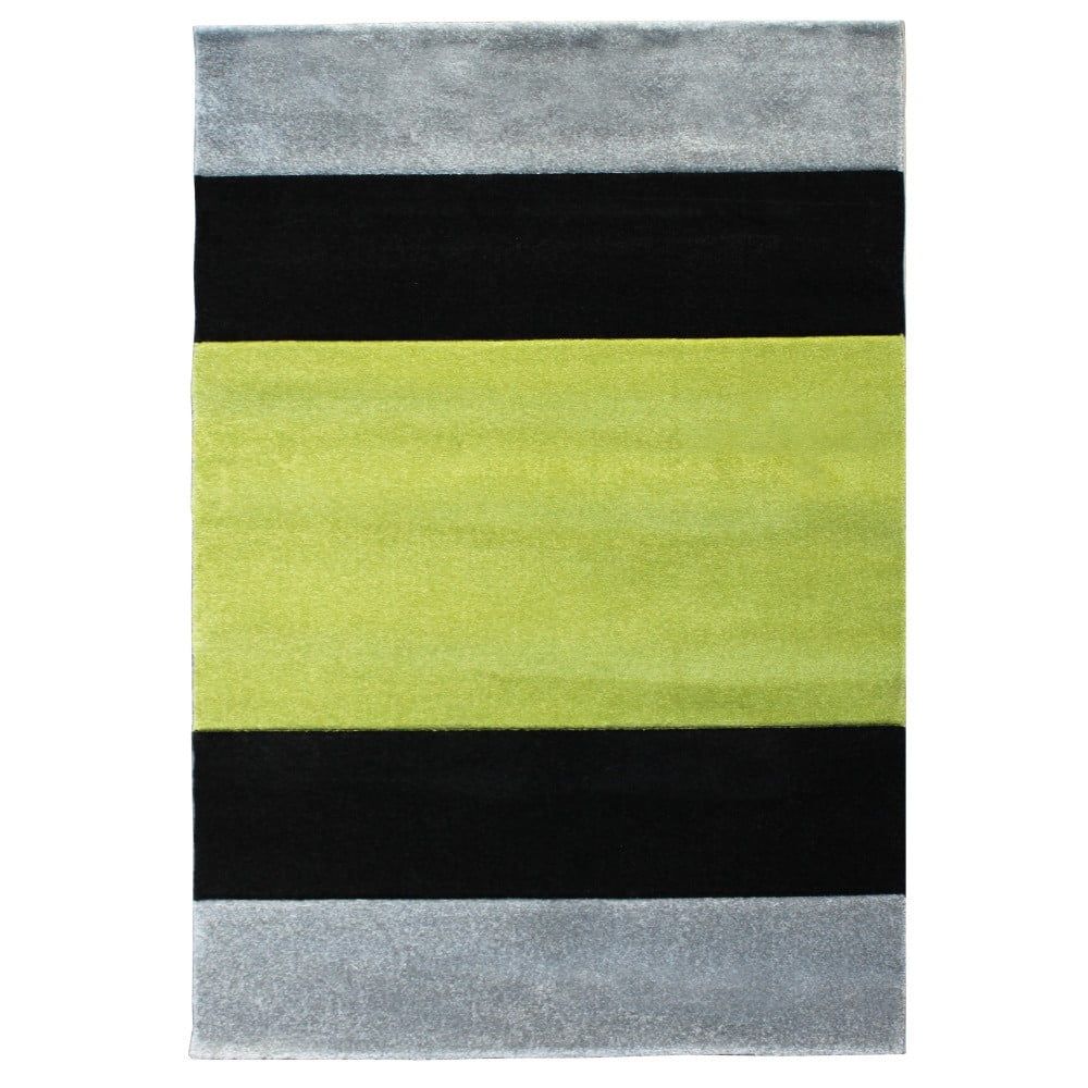 Šedozelený koberec Tomasucci Strip, 140 x 190 cm - Bonami.cz