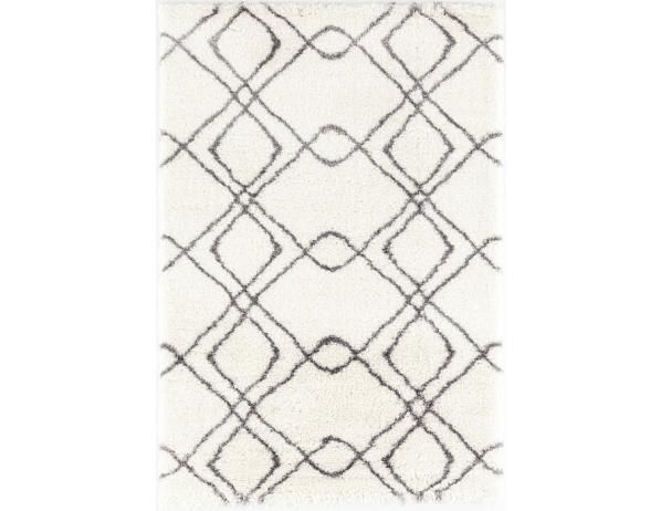 Kusový koberec Pearl 510 white/l.grey - FORLIVING