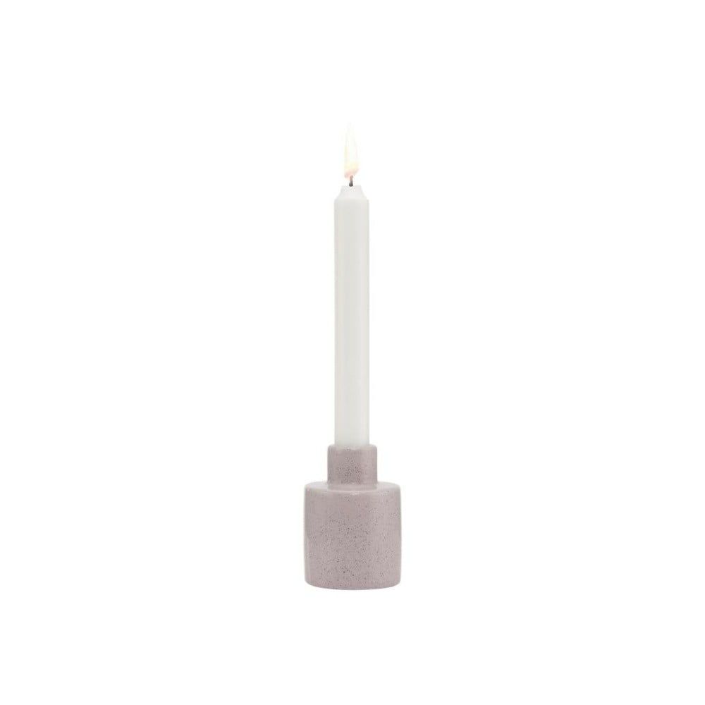 Kameninový svícen A Simple Mess Orgon Lilac Ash, ⌀ 6,5 cm - Bonami.cz