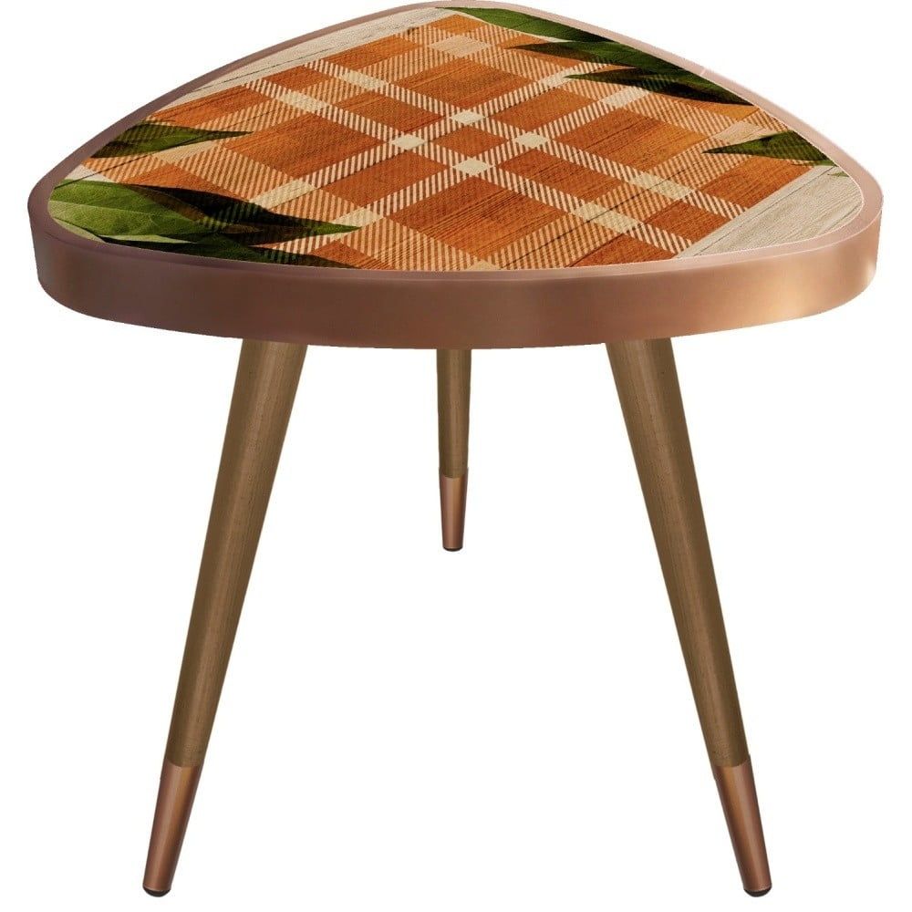 Příruční stolek Maresso Leafes Triangle, 45 x 45 cm - Bonami.cz