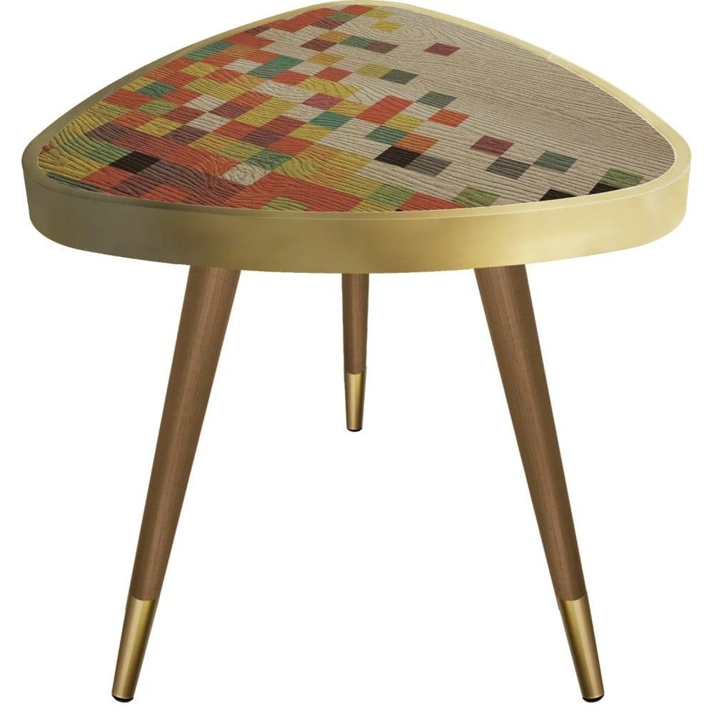 Příruční stolek Maresso Pixel Triangle, 45 x 45 cm - Bonami.cz