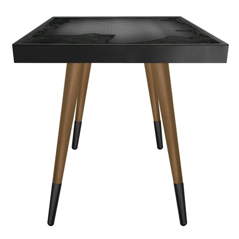 Příruční stolek Caresso Teared Metal Square, 45 x 45 cm - Bonami.cz