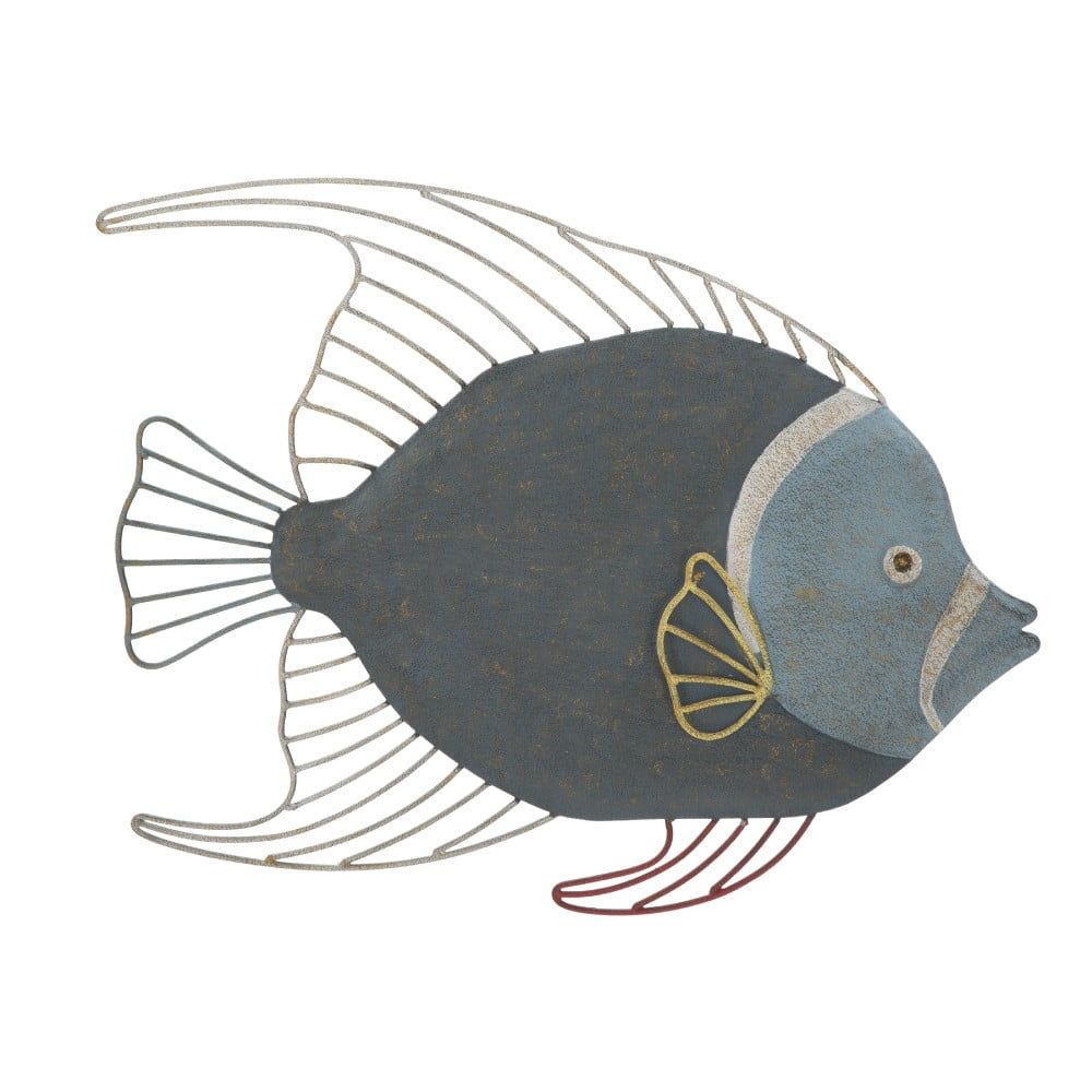 Nástěnná dekorace Mauro Ferretti Fish, 55,5 x 45 cm - Bonami.cz