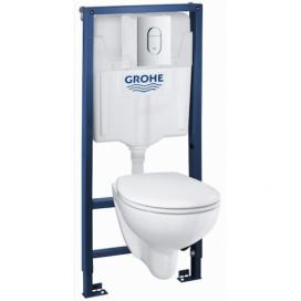 Závěsný wc set do lehkých stěn / předstěnová Grohe Bau Ceramic G39418000