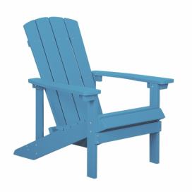 Zahradní židle tyrkysová modrá ADIRONDACK