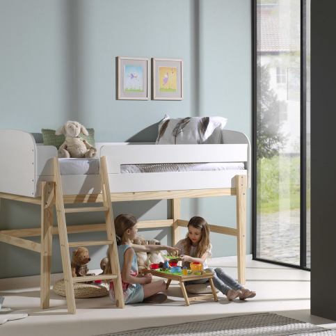 Dětská vyvýšená postel s prostorem - Kiddy - Nábytek aldo - NE