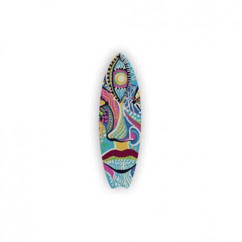 Nástěnná dekorace ve tvaru surfovacího prkna Really Nice Things Colored Face - Bonami.cz
