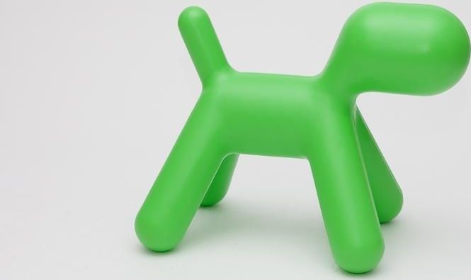 Mørtens Furniture Stolička pro děti, 70 cm, zelená, sedací nábytek, tvarovaný plast Barva: Zelená - M DUM.cz