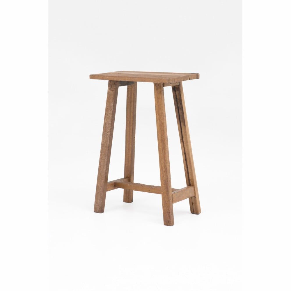 Dřevěná barová stolička WOOX LIVING Clara, výška 75 cm - Bonami.cz