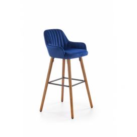 Halmar H93 bar stool, color: dark blue