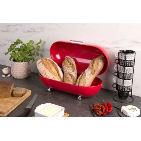 5five Simple Smart Kovový chlebník v šedé barvě je ideální pro skladování čerstvého - EMAKO.CZ s.r.o.