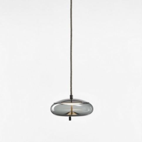 Brokis Závěsné svítidlo BROKIS KNOT DISCO, šedá kouř - Alhambra | design studio
