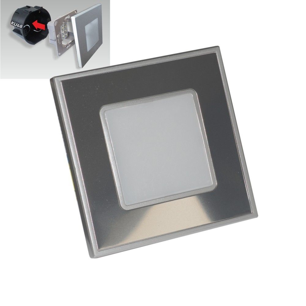 Emithor 48304 LED zápustné bodové svítidlo Step light 1x1W | 60lm | 4000K - nerez - Dekolamp s.r.o.