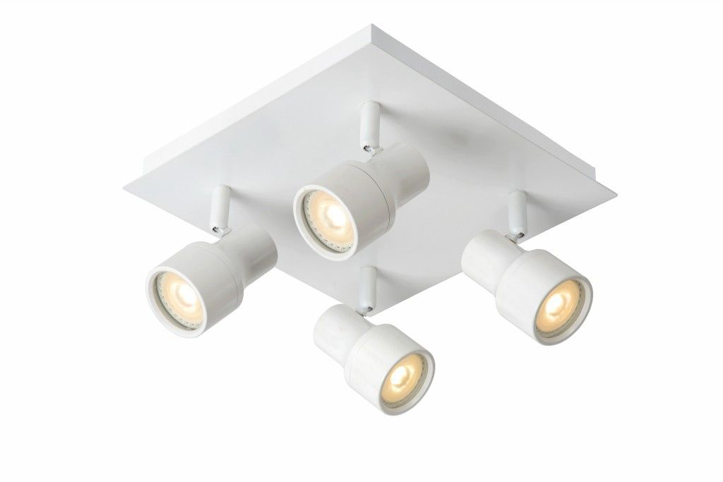 LED stropní  bodové svítidlo Lucide Sirene 17948/20/31 4x5W GU10 - moderní koupelnové bodovky - Dekolamp s.r.o.