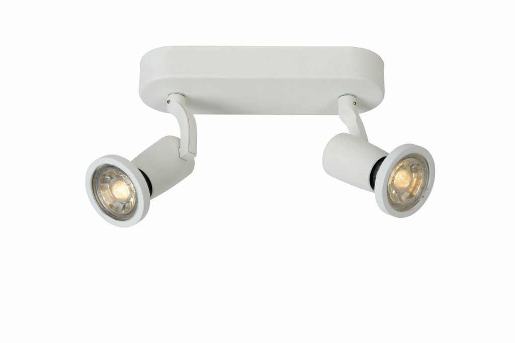LED stropní bodové svítidlo Lucide Jaster 11903/10/31 2x5W GU10 - moderní bodovka - Svítidla FEIM