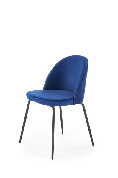 HALMAR Designová židle Zyonne tmavě modrá - ATAN Nábytek