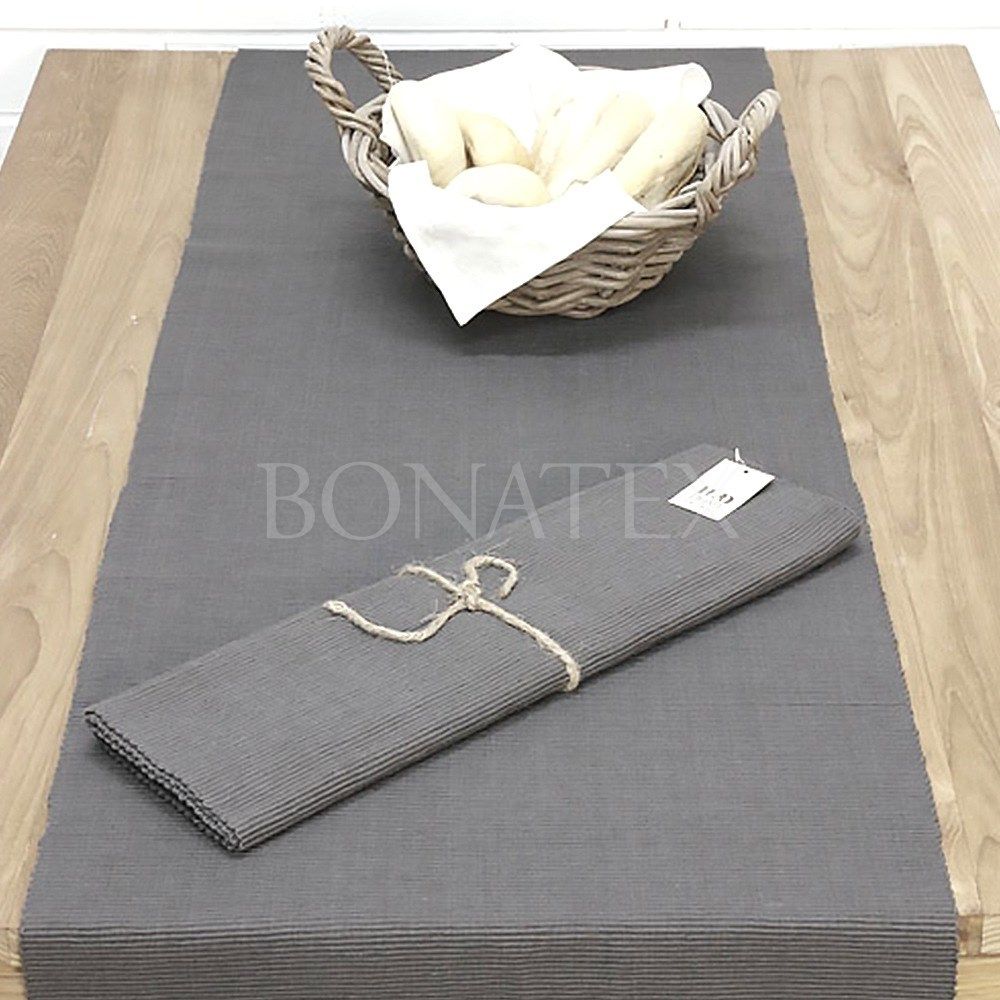 Běhoun na stůl Home Design šedý - Bonatex.cz