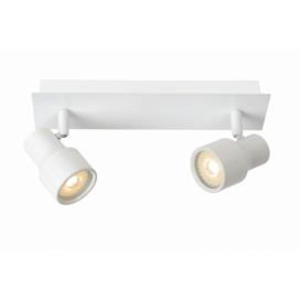 LED stropní  bodové svítidlo Lucide Sirene 17948/10/31 2x5W GU10 - moderní koupelnové bodovky