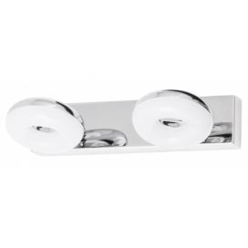 Rabalux 5717 LED koupelnové nástěnné svítidlo nad zrcadlo Beata 2x5W | 930lm | 4000K | IP44 - chrom