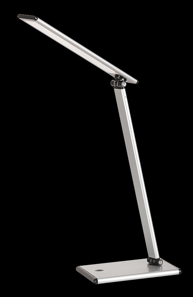 Rabalux 4182 LED stolní svítidlo Brooke 1x7W | 480lm | 3000K - stříbrná - Dekolamp s.r.o.