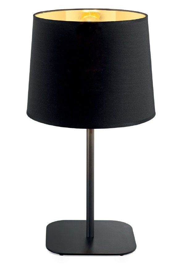 Ideal Lux 161686 stolní lampička Nordik 1x60W|E27- černá - Dekolamp s.r.o.