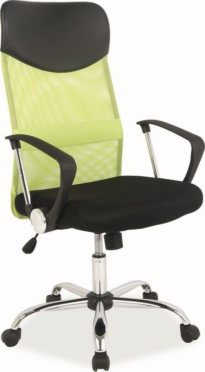 Kancelářská židle Q-025 zelená/černá - M DUM.cz